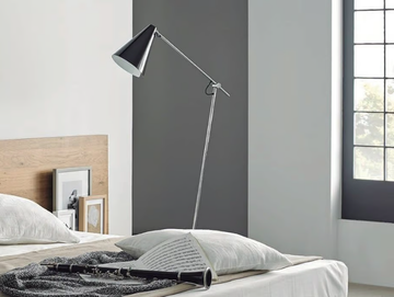 LUA - Adjustable metal floor lamp by Aromas del Campo