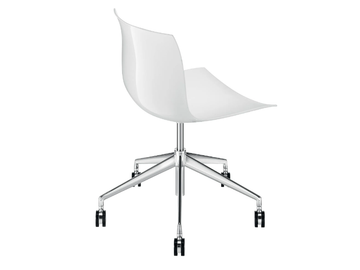 CATIFA 53 - Swivel chair with 5-spoke base by Arper