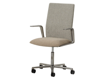 KINESIT MET - Fabric office chair with 5-Spoke base by Arper