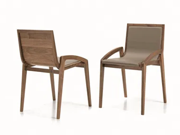 LEONARDO L33N - Leather chair by Arte Brotto