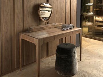 LEONARDO L814N - Walnut dressing table by Arte Brotto