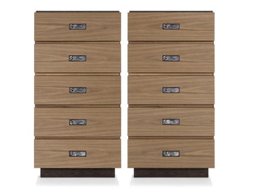 SEGRETI S396R - Wooden chest of drawers by Arte Brotto