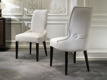 SEGRETI S90 - Upholstered leather chair by Arte Brotto