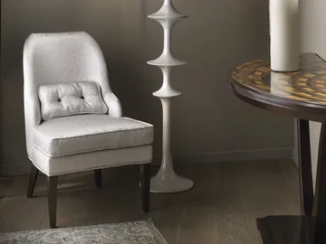 SEGRETI S92 - Upholstered leather easy chair by Arte Brotto