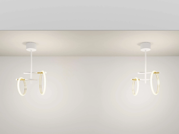 ULAOP - Metal ceiling lamp by ARTELINEA