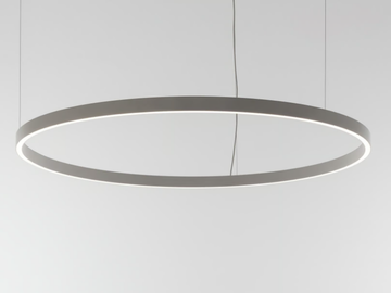 A.24 CIRCULAR STAND-ALONE - LED aluminium pendant lamp by Artemide