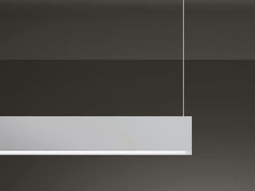 A.39 SUSPENSION/CEILING DIFFUSED - Ceiling mounted metal linear lighting profile by Artemide