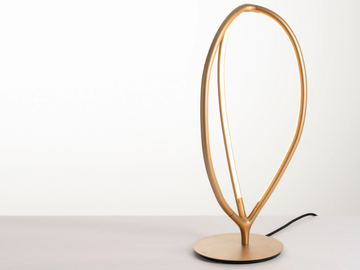 ARRIVAL - Aluminium and silicone table lamp by Artemide