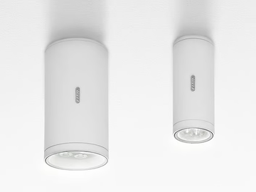 CALUMET - LED aluminium outdoor ceiling lamp by Artemide