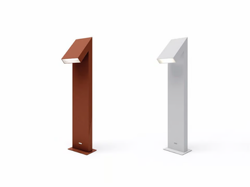 CHILONE - LED aluminium bollard light by Artemide