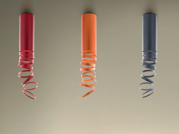 DECOMPOSÉ LIGHT - LED Anodized aluminium ceiling lamp by Artemide