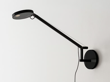 DEMETRA MICRO - LED aluminium wall lamp with swing arm by Artemide