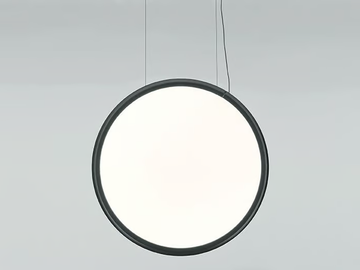 DISCOVERY VERTICAL - LED aluminium pendant lamp by Artemide