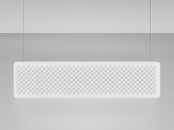 EGGBOARD BAFFLE - Fabric acoustic baffles by Artemide