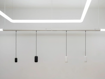 GOPLE SYSTEM - LED metal track-Light by Artemide