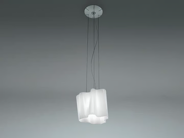 LOGICO - Blown glass pendant lamp by Artemide