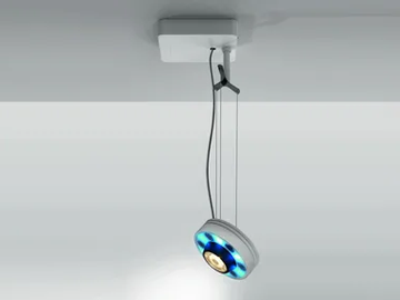 LOT RGB - LED aluminium pendant lamp by Artemide