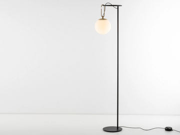 NH - LED blown glass floor lamp by Artemide