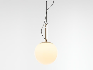 NH - LED blown glass pendant lamp by Artemide