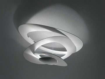 PIRCE - Powder coated aluminium ceiling lamp by Artemide