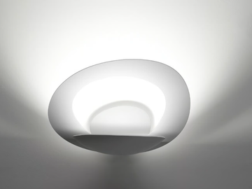 PIRCE - Powder coated aluminium wall light by Artemide