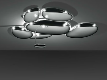 SKYDRO - Aluminium ceiling lamp by Artemide