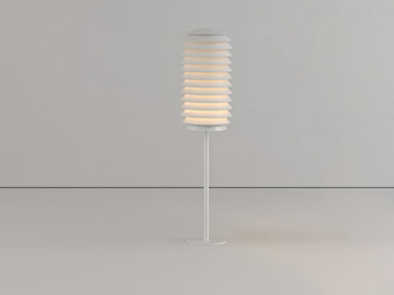 SLICING - Aluminium bollard light by Artemide