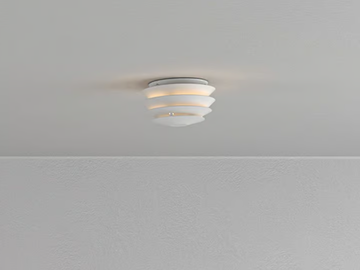 SLICING - Aluminium outdoor wall lamp / ceiling lamp by Artemide