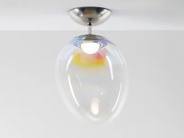 STELLAR NEBULA - Blown glass ceiling lamp by Artemide