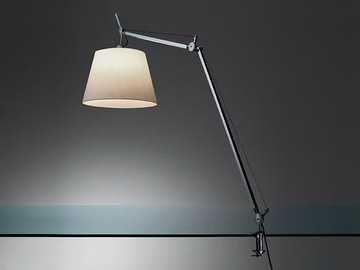 TOLOMEO MEGA - Adjustable with swing arm desk lamp by Artemide