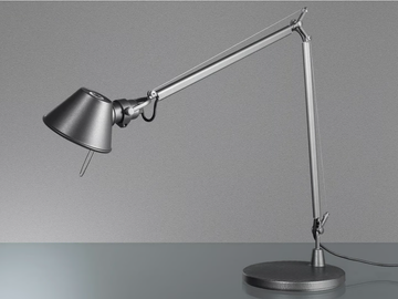 TOLOMEO MIDI - With swing arm aluminium desk lamp by Artemide