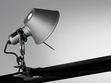 TOLOMEO PINZA - Adjustable clamp aluminium spotlight by Artemide