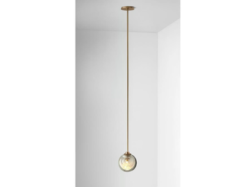 FIZI SINGLE BALL - LED blown glass pendant lamp by Articolo Studio