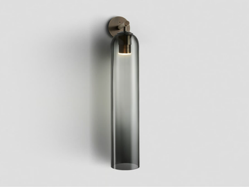 FLOAT TALL - LED blown glass wall lamp by Articolo Studio