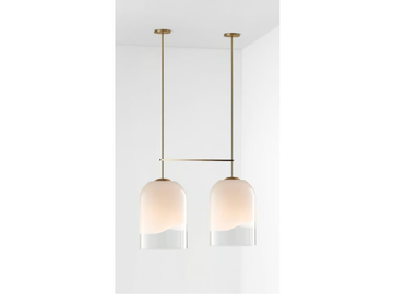 MONI DOUBLE - LED dimmable pendant lamp by Articolo Studio