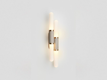 SCANDAL - LED dimmable glass wall lamp by Articolo Studio