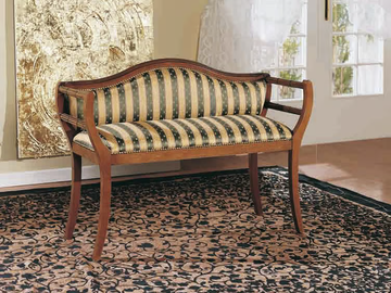 CANALETTO - Solid wood small sofa by Arvestyle