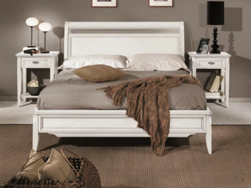 CAPRI - Solid wood double bed by Arvestyle