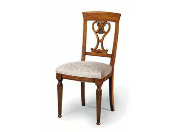 CAVOUR - Solid wood chair open back by Arvestyle