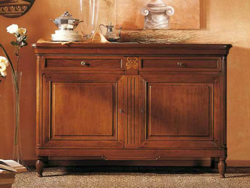 CAVOUR - Solid wood sideboard with drawers by Arvestyle
