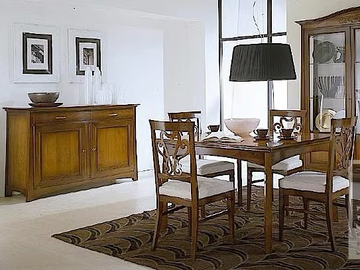 NAIMA - Extending solid wood table by Arvestyle