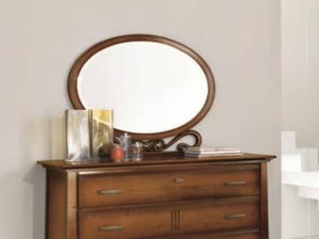 NAIMA - Oval framed mirror by Arvestyle