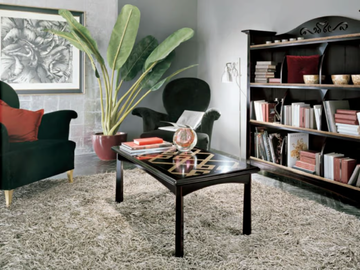 NAIMA - Rectangular solid wood coffee table by Arvestyle