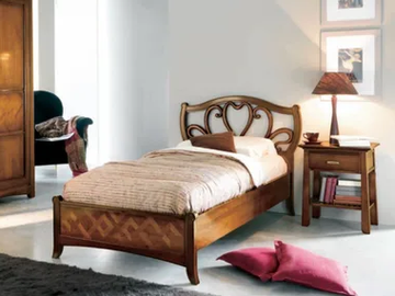 NAIMA - Solid wood single bed by Arvestyle
