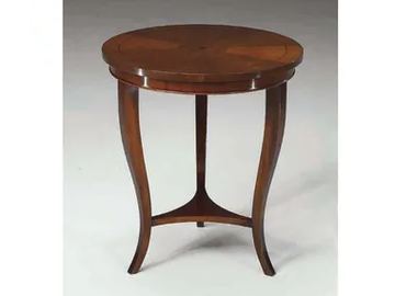 PRAGA - Round solid wood coffee table by Arvestyle