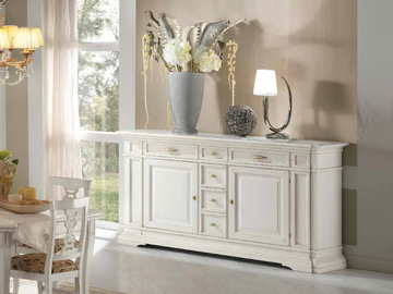 SAN MARCO - Solid wood sideboard with drawers by Arvestyle