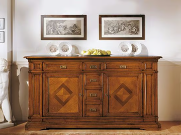 SAN MARCO - Solid wood sideboard with drawers by Arvestyle
