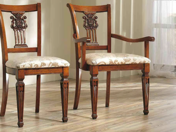 VIVRE LUX - Solid wood chair open back by Arvestyle
