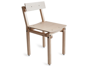 FAIR AND SQUARE - Ash chair open back by Askia
