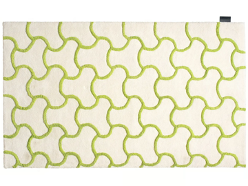MARC - Rectangular rug with geometric shapes by ASPLUND